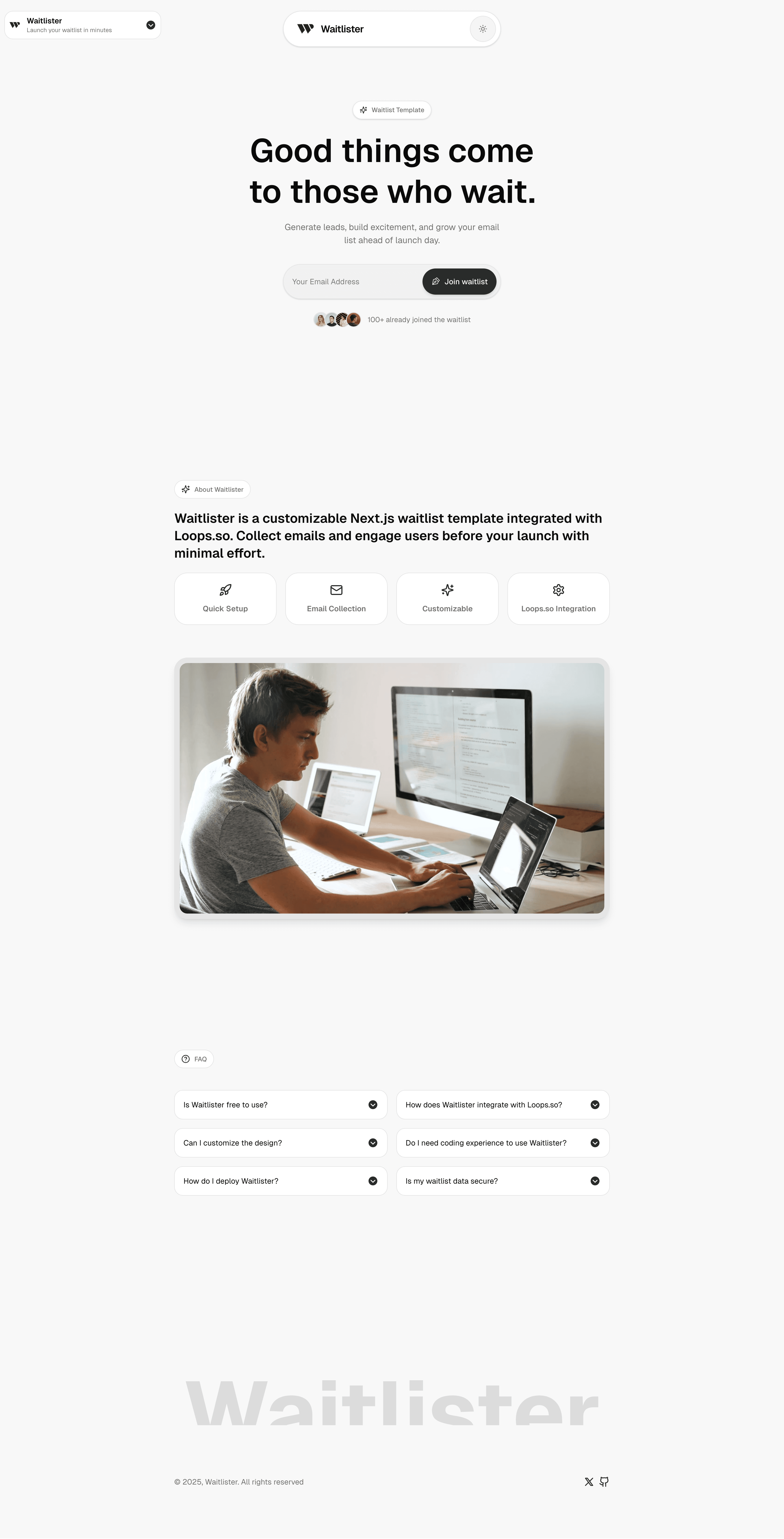 Waitlister - Image 1